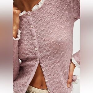 NWT Free People Blackbird Cardi